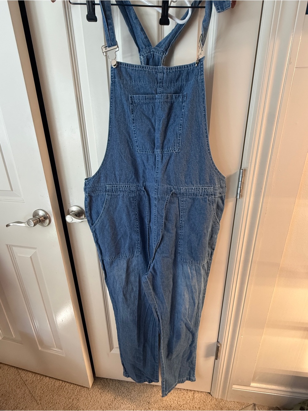 Classic Denim Overalls - Blue
